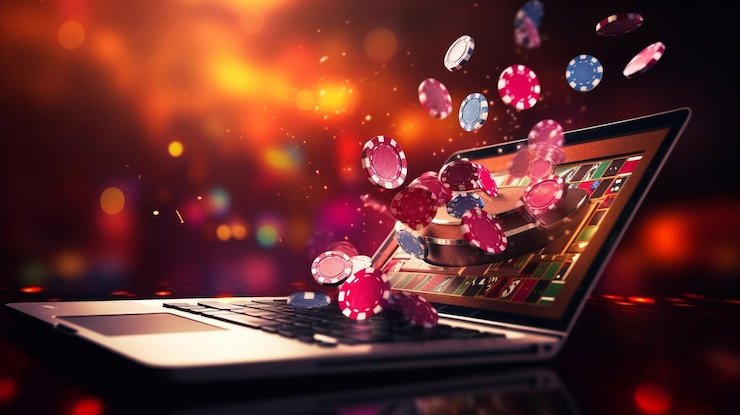 Live dealer revealing Three Card Poker result with player cards visible